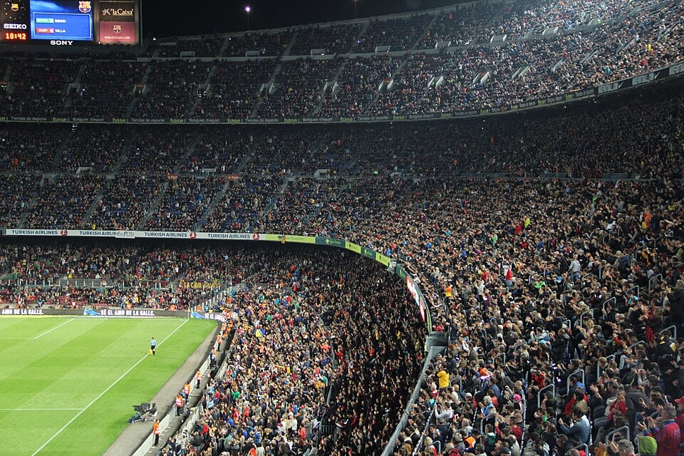 Camp Nou, home of FC Barcelona
